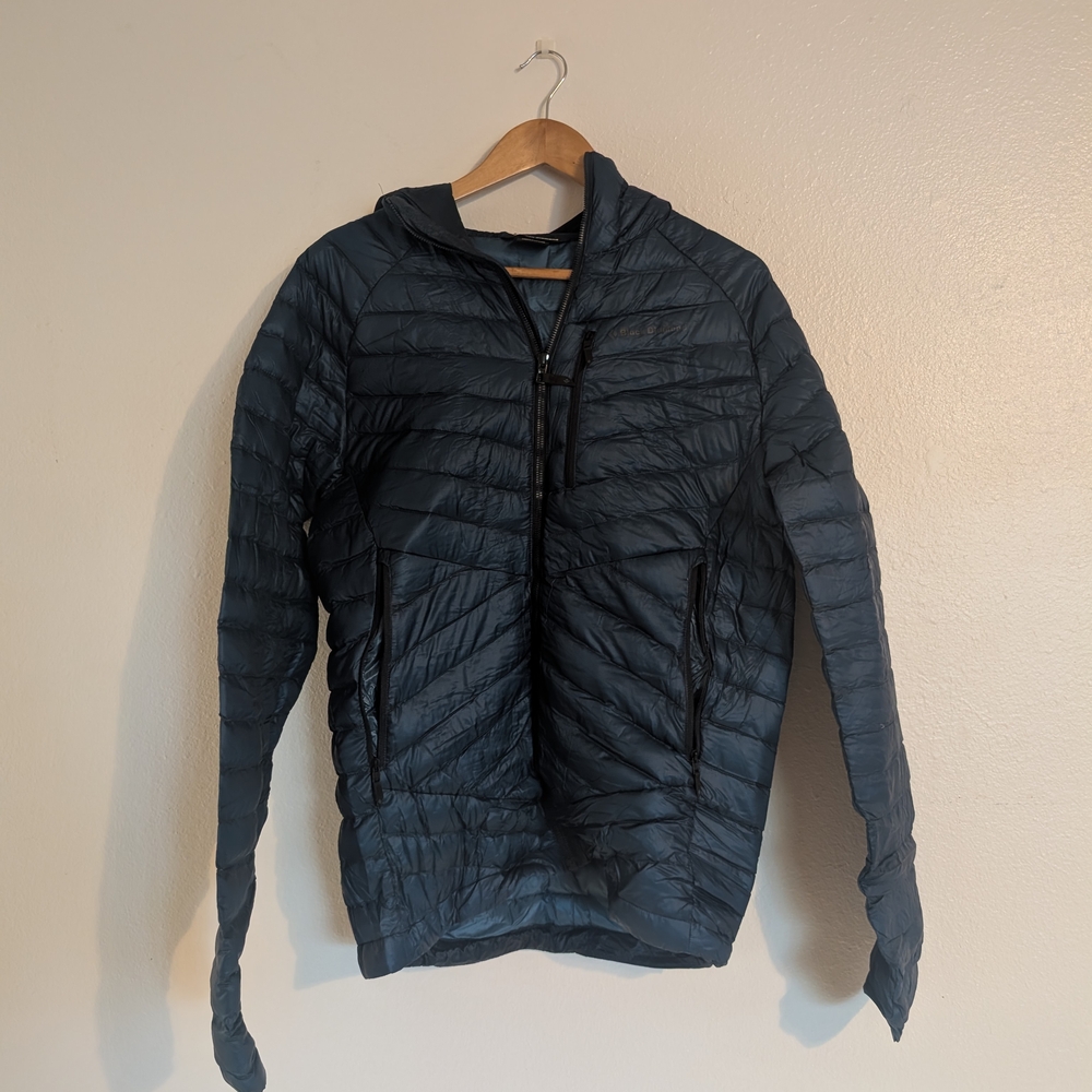 Black Diamond Dark Blue Quilted Jacket